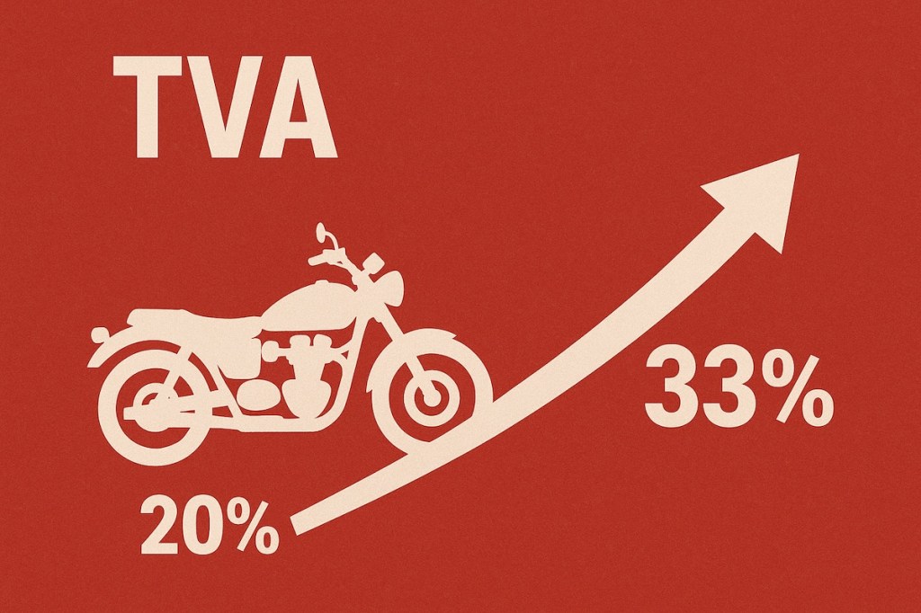 Une taxe injuste à plus de 33% sur le marché de la moto&nbsp;?